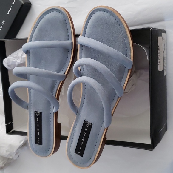 Steven by Steve Madden NEW Suede Leather Strappy Cushion CHACHA Sandal MULE 11 - Picture 10 of 11